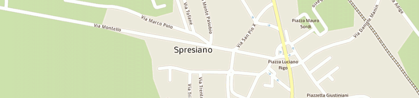 Mappa della impresa teso oreste a SPRESIANO