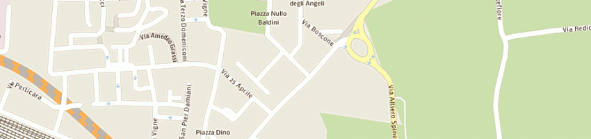 Mappa della impresa la vetrina di montecampi e palmieri snc a CESENA