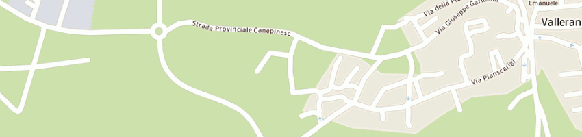 Mappa della impresa narduzzi vincenzo a VALLERANO
