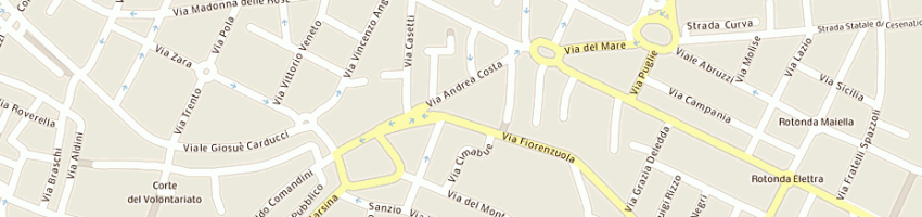 Mappa della impresa sindona paolo a CESENA