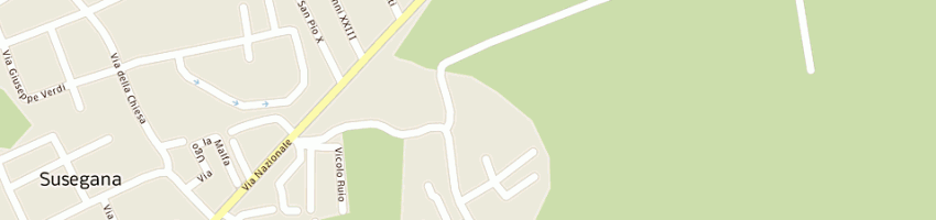 Mappa della impresa istituto sperimentale per la viticoltura a SUSEGANA
