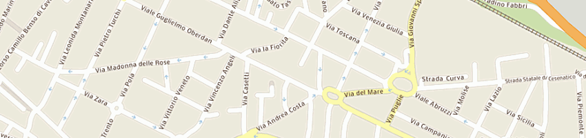 Mappa della impresa studio tecnico castorri paolo e giacomo associazione professionale a CESENA