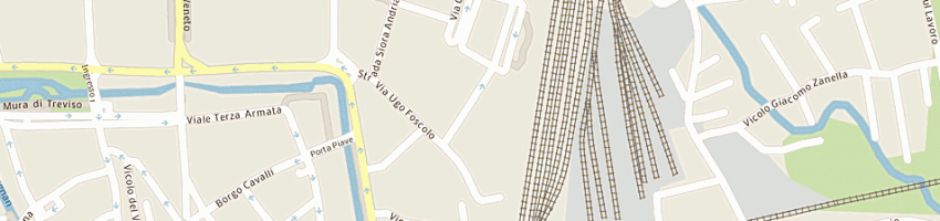 Mappa della impresa dante sas di dante a e c a TREVISO