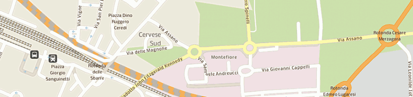 Mappa della impresa rocchi walter a CESENA