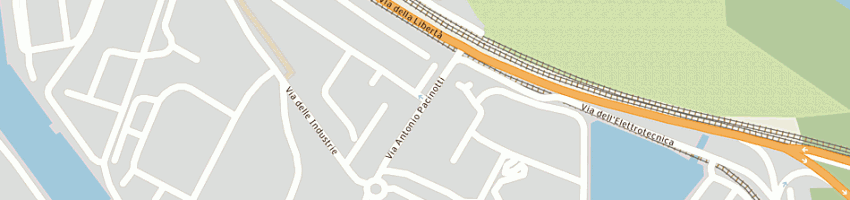 Mappa della impresa vianello silvana a VENEZIA