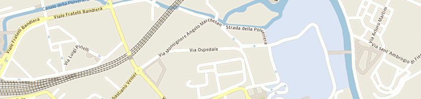 Mappa della impresa unita' locale socio sanitaria n 9 a TREVISO