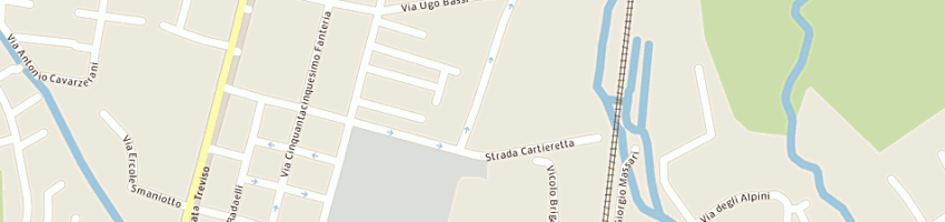 Mappa della impresa gambi giorgio a TREVISO