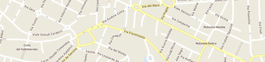 Mappa della impresa manuzzi giovanni a CESENA