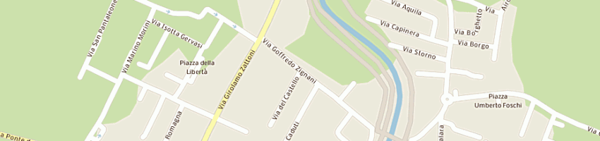 Mappa della impresa bartolini guido a RAVENNA