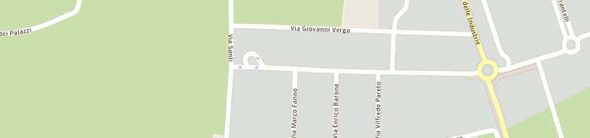 Mappa della impresa moino gianfranco a CASIER