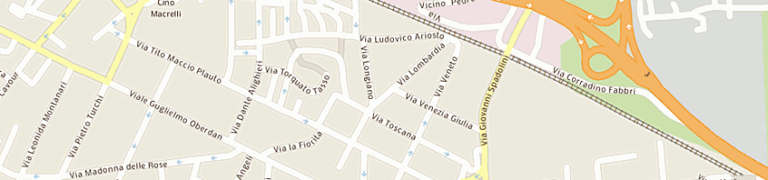 Mappa della impresa moretti maurizio a CESENA