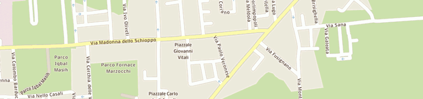 Mappa della impresa zampa marco a CESENA