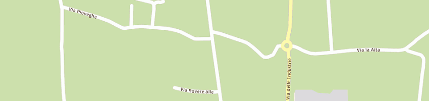 Mappa della impresa sistemazione a verde di scaboro valeriano a CASIER