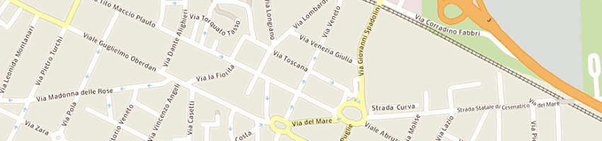 Mappa della impresa berankova olga a CESENA