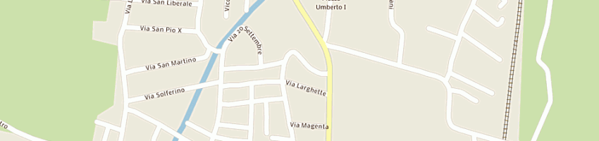 Mappa della impresa vetreria vacilotto roberto e c (snc) a VILLORBA