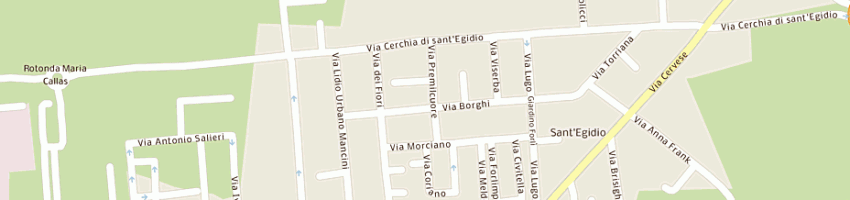 Mappa della impresa studio tecnico associato omega due a CESENA