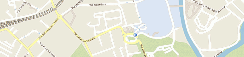 Mappa della impresa carniato gino di carniato francesco e c (snc) a TREVISO