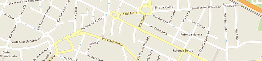 Mappa della impresa bortolotto rappresentanze snc di bortolotto u e g a CESENA