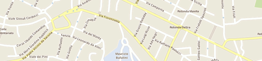 Mappa della impresa pagliacci raoul a CESENA