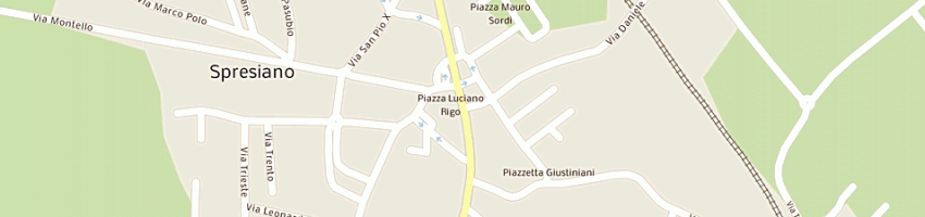 Mappa della impresa mautec sas di gagno maurizio e c a SPRESIANO