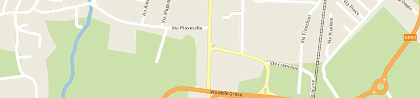 Mappa della impresa progetto edp srl a VILLORBA