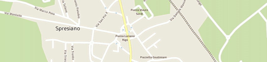 Mappa della impresa pizzanizz di nizzoli alberto a SPRESIANO