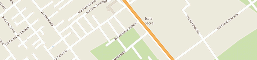 Mappa della impresa gorinelli paolo a FIUMICINO