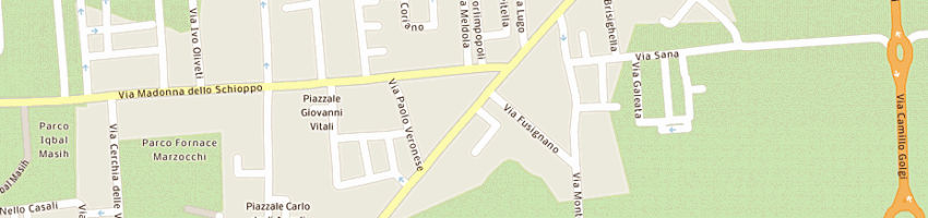 Mappa della impresa casciotta g a CESENA