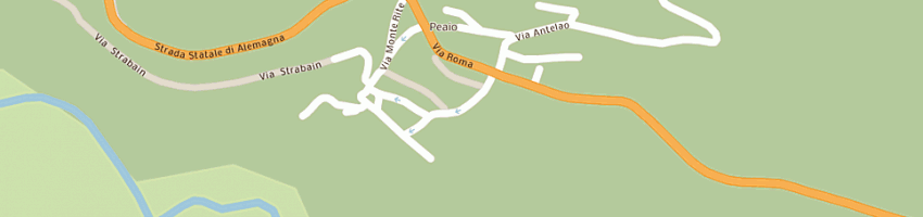 Mappa della impresa antichita' peaio di constantini giuseppe e leopoldo snc a VODO CADORE
