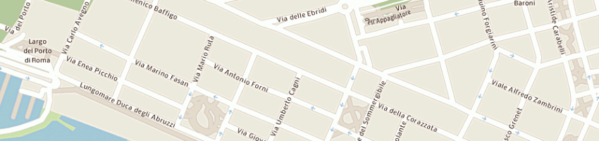Mappa della impresa comunita' di s egidio acap a ROMA