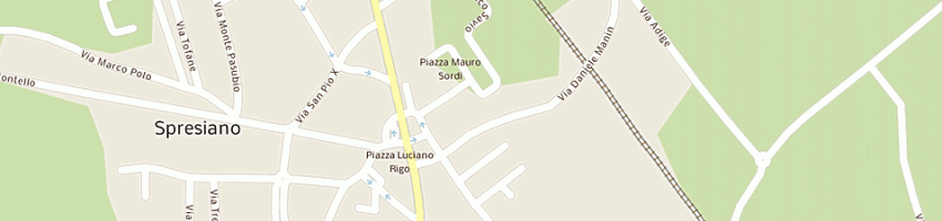 Mappa della impresa autofficina gigi di buosi gianluigi e c (snc) a SPRESIANO