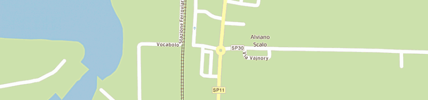 Mappa della impresa trattoria talamoni a ALVIANO