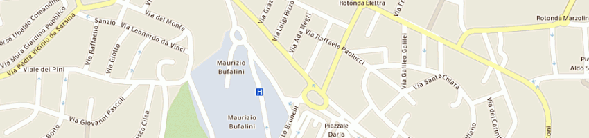 Mappa della impresa savini loretta a CESENA