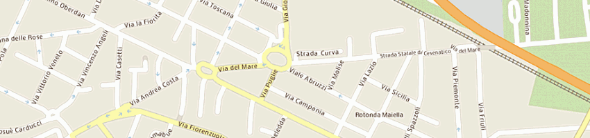 Mappa della impresa centro estetico specchio di venere a CESENA