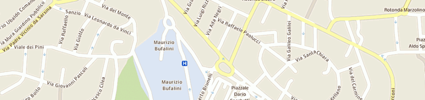 Mappa della impresa bianchi miria a CESENA