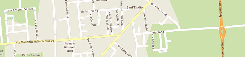 Mappa della impresa gasperini lisa a CESENA