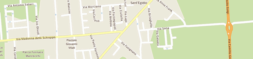 Mappa della impresa lazzari leonello a FORLI 
