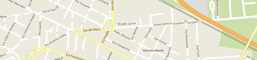Mappa della impresa dark alarm di galassi marco a CESENA