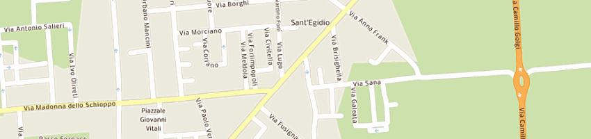 Mappa della impresa banca antonveneta spa a FORLI 