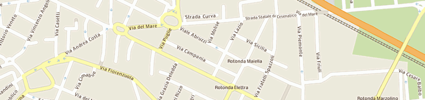 Mappa della impresa bronzoni silvo a CESENA