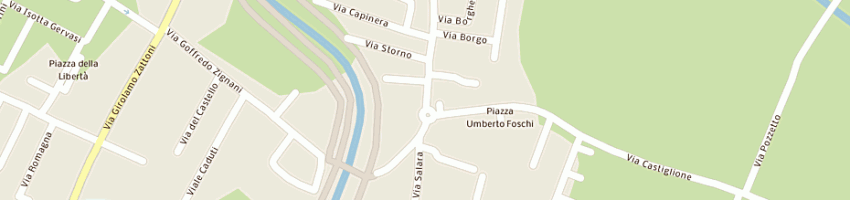 Mappa della impresa baldoni donato a CERVIA