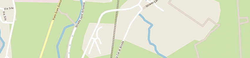 Mappa della impresa visentin gianfranco a TREVISO