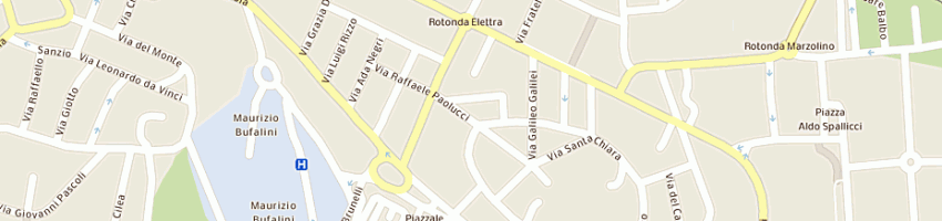 Mappa della impresa centro del dharma - deva yana a CESENA