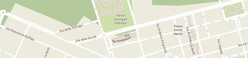 Mappa della impresa roland srl a ROMA