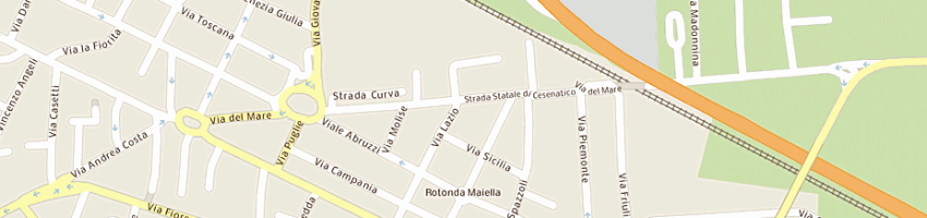 Mappa della impresa camporesi marco e c sas a CESENA