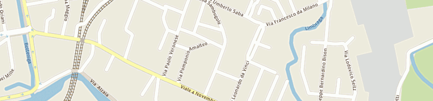 Mappa della impresa erasmo posa di caamano gabriel a TREVISO