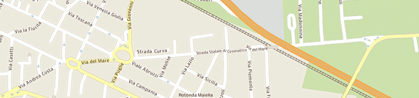 Mappa della impresa gozzoli ivana a CESENA
