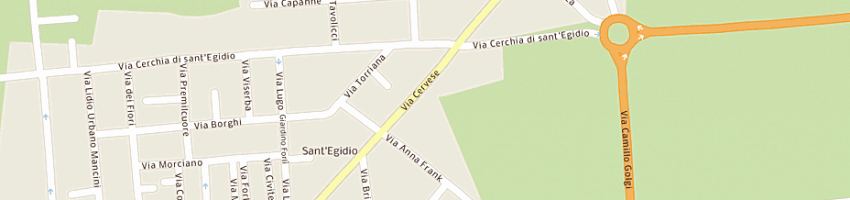 Mappa della impresa club house italia srl a FORLI 