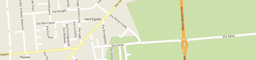 Mappa della impresa comunione ereditaria di pantano mario a FORLI 