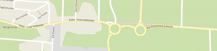 Mappa della impresa vanzo oscar a PREGANZIOL